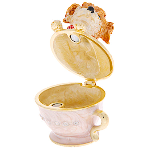 Teacup cheap jewelry holder
