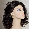Yellow Gemstone Hearts Crystals Gold Earrings